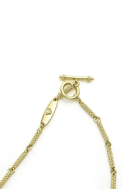 Shop Lagos Superfine Signature Caviar Station Bracelet In Gold