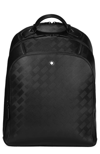 Shop Montblanc Extreme 3.0 Leather Backpack In Black