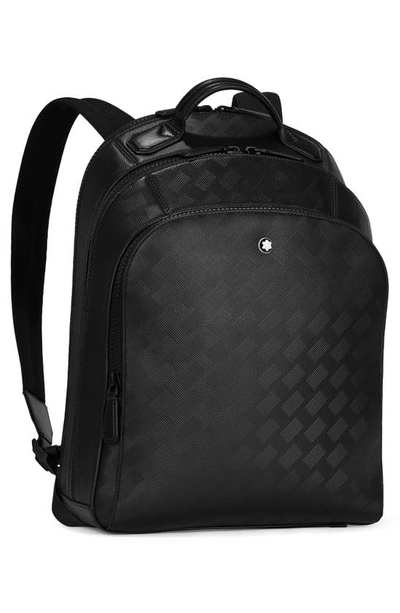 Shop Montblanc Extreme 3.0 Leather Backpack In Black