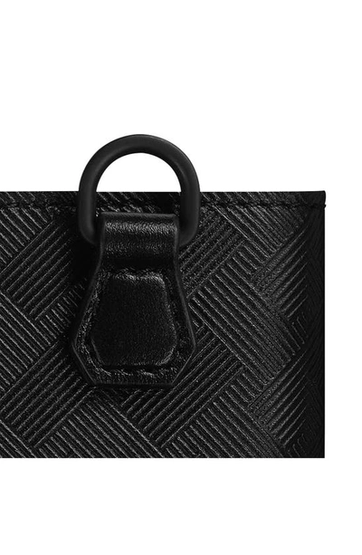 Montblanc Extreme 3.0 Leather Card Case In Black