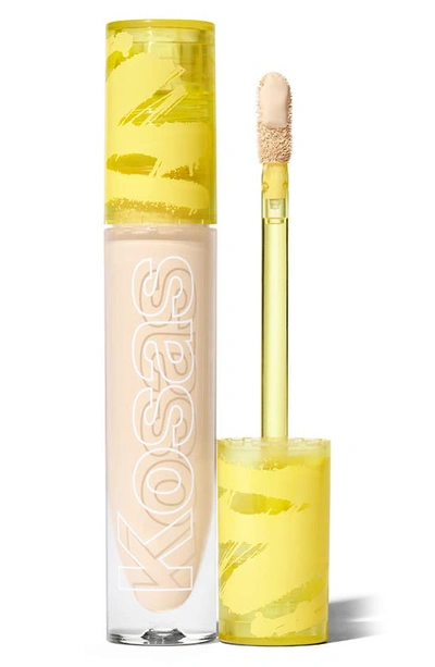 Shop Kosas Revealer Super Creamy + Brightening Concealer With Caffeine And Hyaluronic Acid In Tone 02 W