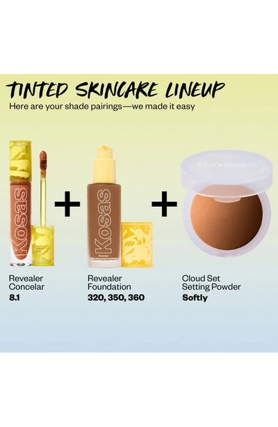 Kosas Revealer Super Creamy + Brightening Concealer With Caffeine And Hyaluronic Acid Tone 8.1 O 0.20 oz In Tone 8.1 O