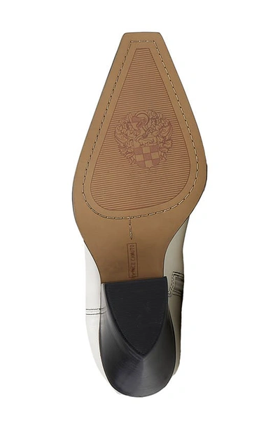 Shop Vince Camuto Nedema Pointed Western Boot In Creamy White