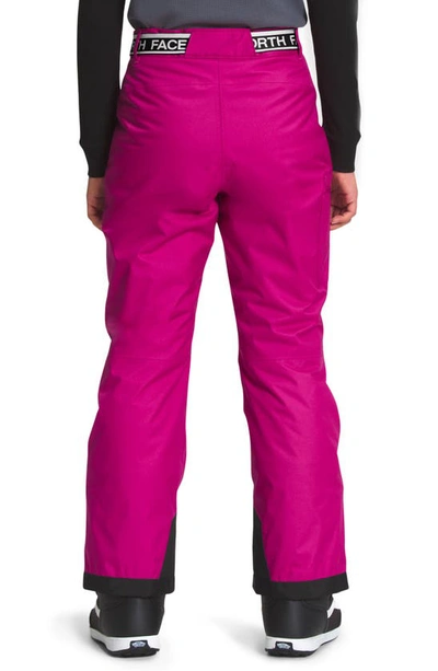 Shop The North Face Kids' Freedom Waterproof Insulated Pants In Fuschia Pink