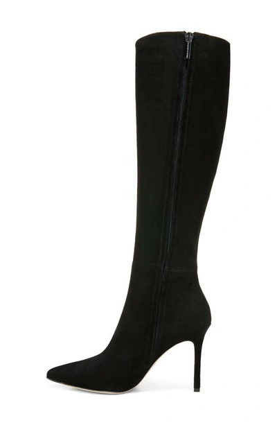 Shop Veronica Beard Lisa Knee High Boot In Black- Dm