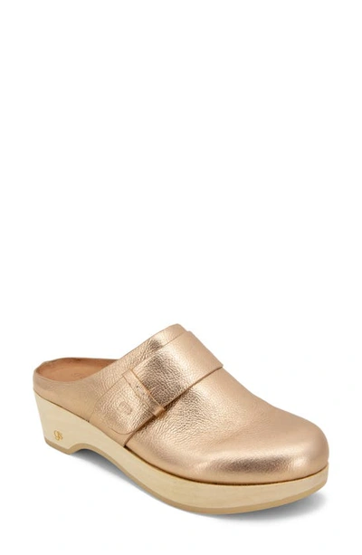 Shop Gentle Souls By Kenneth Cole Henley Clog In Rose Gold