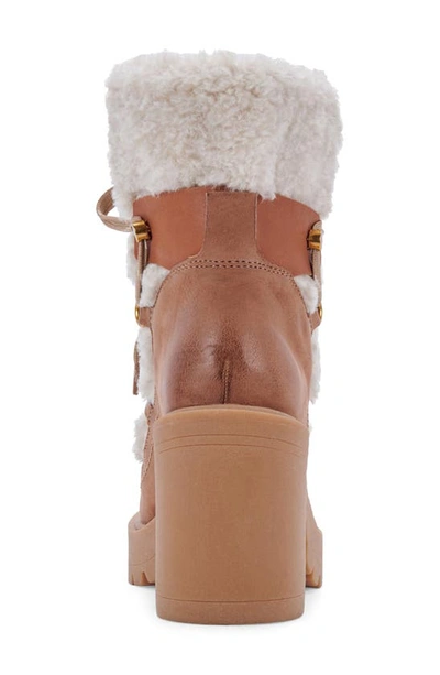 Shop Dolce Vita Celtic Bootie In Brown Leather