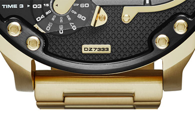 Shop Diesel Mr. Daddy 2.0 Chronograph Bracelet Watch, 57mm In Gold