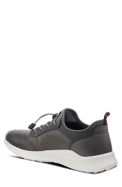 Spring Step Kris Leather Sneaker In Grey