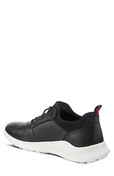 Spring Step Kris Leather Sneaker In Black