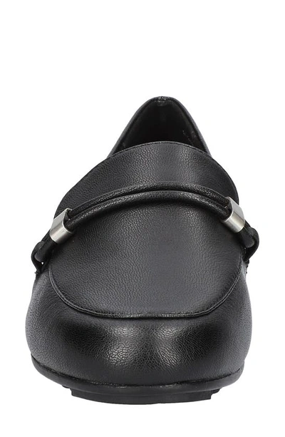 Shop Bella Vita Jerrica Loafer In Black Leather