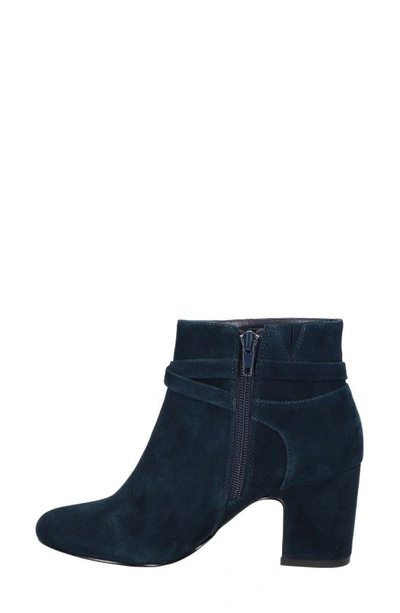 Shop Bella Vita Arlette Bootie In Navy