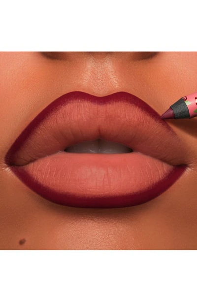 Shop Lime Crime Velvetines Waterproof Lip Liner In Fangs