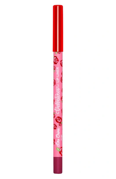 Shop Lime Crime Velvetines Waterproof Lip Liner In Fangs