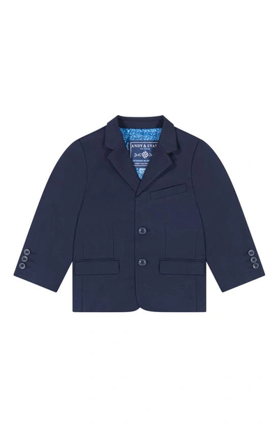 Andy & Evan Baby Boy's Basics Twill 2-piece Suit In Navy