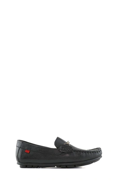 Marc Joseph New York Kids' Edgewood Road Bit Loafer In Black Grainy