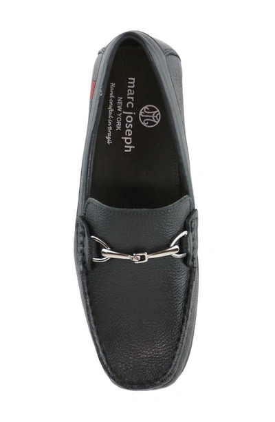 Marc Joseph New York Kids' Edgewood Road Bit Loafer In Black Grainy