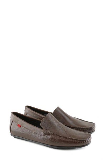 Shop Marc Joseph New York Kids' Times Square Loafer In Brown Grainy