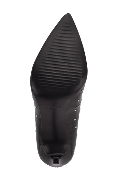 Shop Nine West Tatiana Studded Pointed Toe Stiletto Pump (women)y In Black