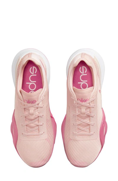 Shop Nike Air Zoom Superrep 3 Hiit Class Training Shoe In Pink Oxford/ Soft Pink