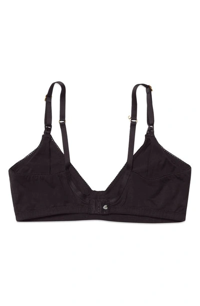 Shop Hatch The Everyday Nursing Maternity Wireless Bra In Black