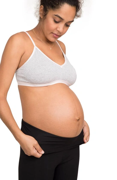 Hatch The Ultrasoft Over The Bump Maternity Leggings In Black
