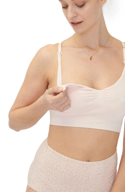 Hatch The Essential Pumping Nursing Bra In Petal