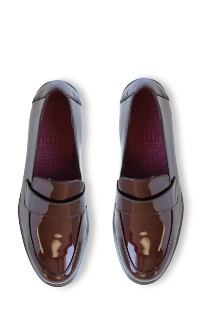 Shop Munro Geena Loafer In Ruby Patent