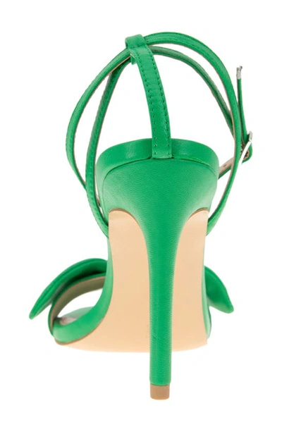 Shop Bcbgeneration Jamina Bow Sandal In Lucky Green
