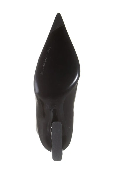 Shop Dolce & Gabbana Dg Heel Pointed Toe Bootie In 80999 Black