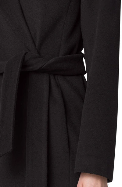 Akris Punto Wool Blend Coat In Slate