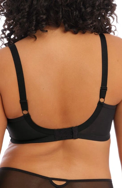 Elomi Full Figure Sachi Underwire Strappy Caged Bra El4350, Online Only In Black