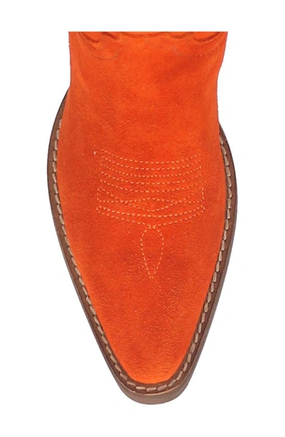 Shop Dingo Out West Cowboy Boot In Orange