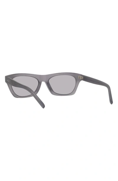 Shop Givenchy Day 55mm Square Sunglasses In Grey / Smoke Mirror