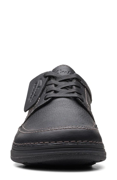 Clarks Nature 5 Lace-up Sneaker In Black Leather