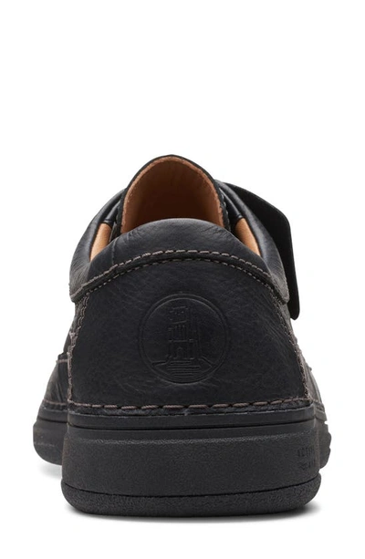 Shop Clarks Nature 5 Lace-up Sneaker In Black Leather