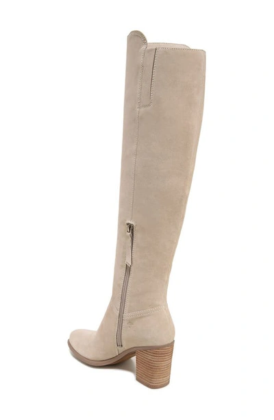 Shop Naturalizer Kyrie Water Repellent Knee High Boot In Porcelain Suede