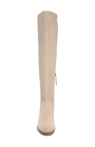 Shop Naturalizer Kyrie Water Repellent Knee High Boot In Porcelain Suede