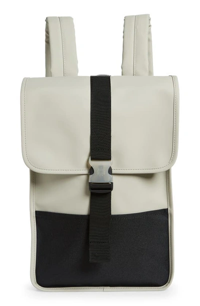 Rains Buckle Mini Backpack In Brown | ModeSens