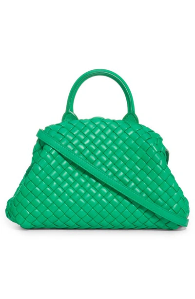 Bottega Veneta Mini Handle Leather Top Handle Bag In Parakeet-gold