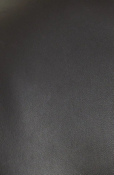 Balmain Zipped Leather Biker Jacket In 0pa 0pa Noir