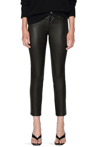 En noir shop leather pants