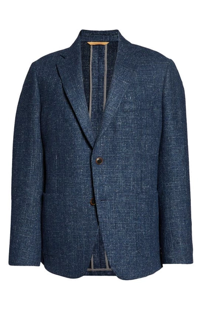 Shop Hickey Freeman Wool Blend Sport Coat In Blue
