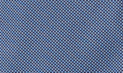 Bugatchi Men's Diamond-print Performance Knit Sport Shirt In Midnight