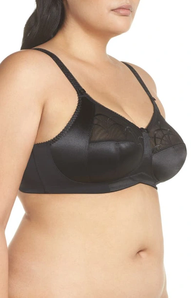 Elomi Cate Full Figure Soft Cup Bra In Black
