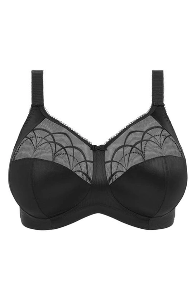 Elomi Cate Full Figure Soft Cup Bra In Black