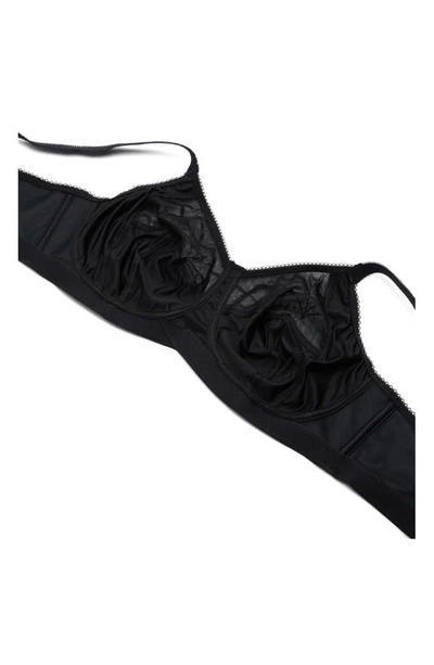 Elomi Cate Full Figure Soft Cup Bra In Black