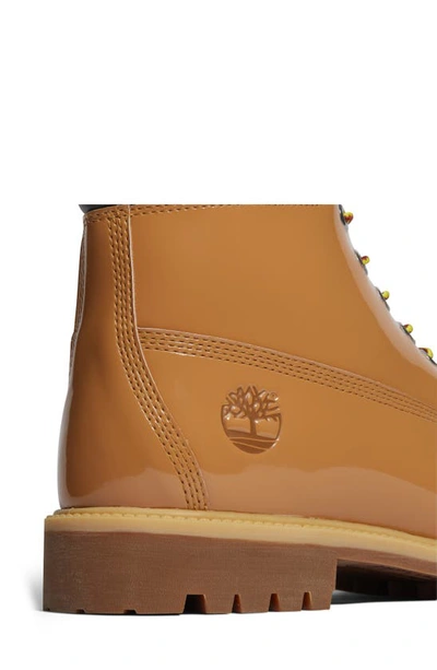 Shop Timberland X Veneda Gender Inclusive Carter Waterproof Lace-up Boot In Wheat