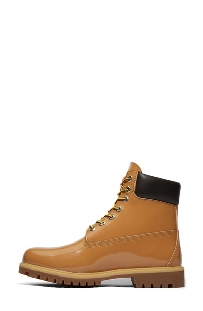 Shop Timberland X Veneda Gender Inclusive Carter Waterproof Lace-up Boot In Wheat