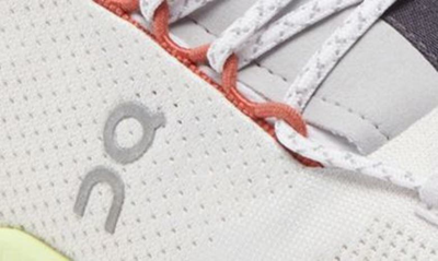 On Cloudnova Sneaker In White/ Limelight